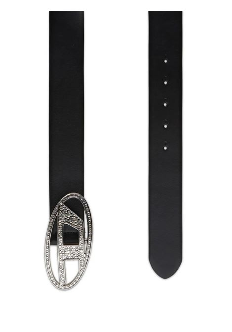 oval d belt woman black DIESEL | X09611 P6364T8013